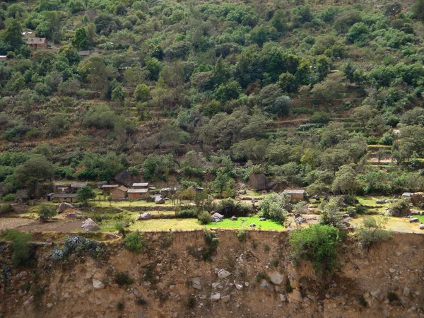 Insediamento a Colca Canyon — Foto Stock