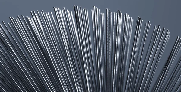 Filamenti metallici — Foto Stock