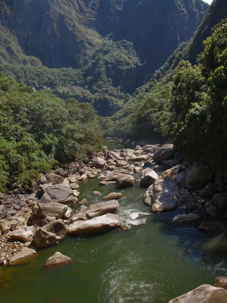 Andes paisagem em torno de Machu Picchu — Fotografia de Stock