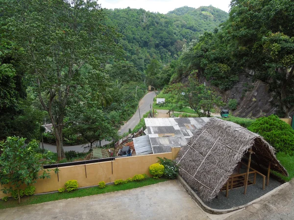 路边的风景，在斯里兰卡 — 图库照片