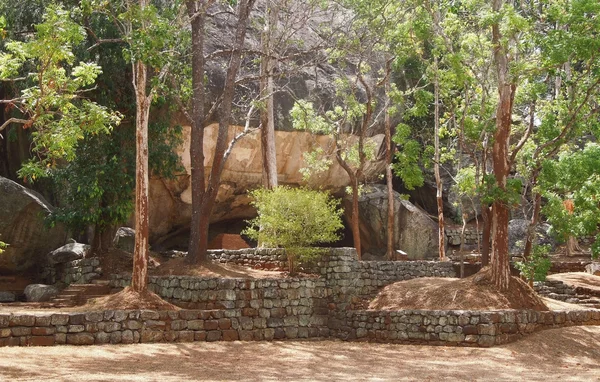 Rond de burcht op Sigiriya — Stockfoto