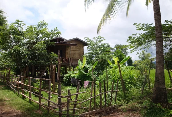 Casa de campo en Laos — Foto de Stock