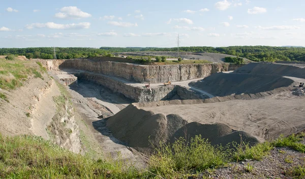 Gravel quarry — Stock Photo, Image