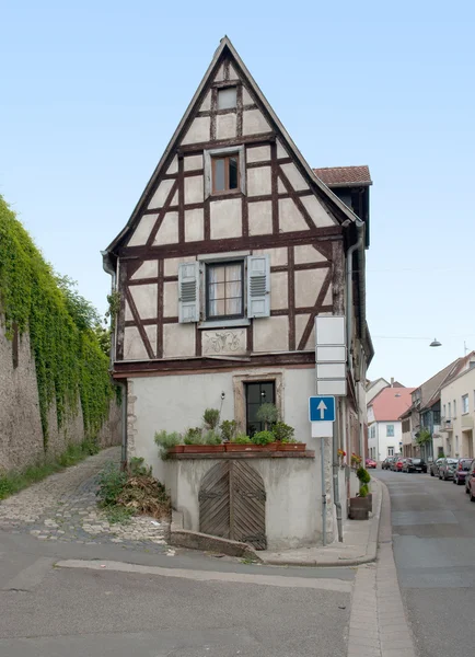 Casa histórica em oppenheim — Fotografia de Stock