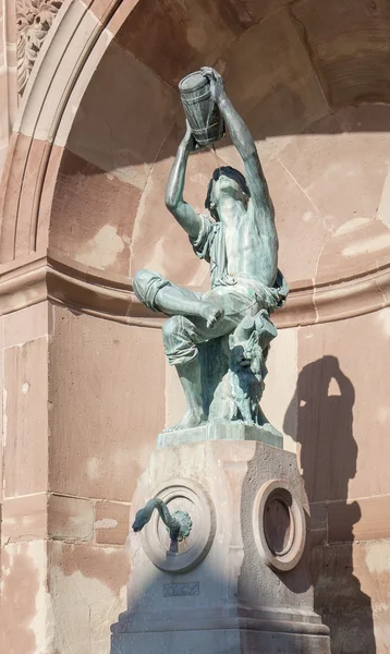 Colmar içinde heykel — Stok fotoğraf