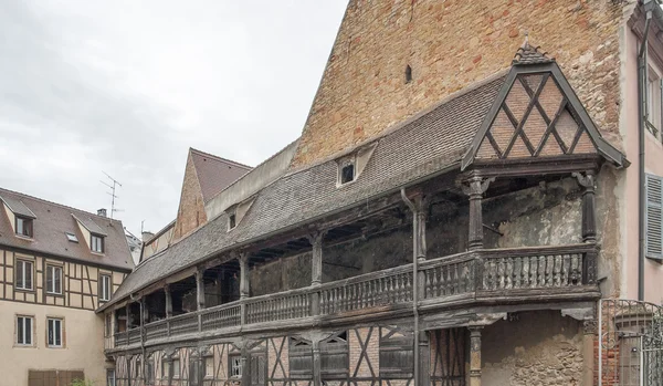 Исторический балкон — стоковое фото