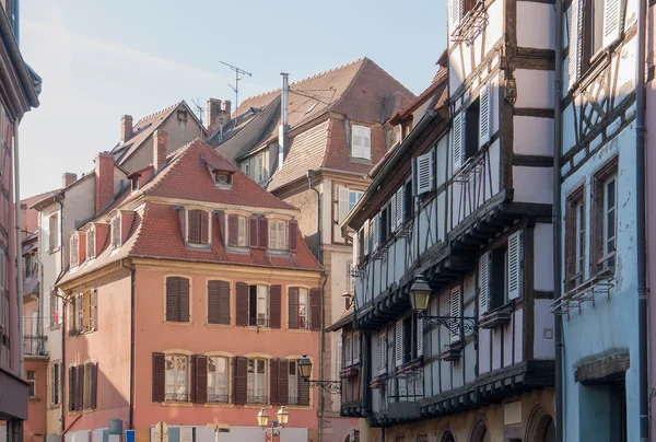 Architectonische details in Colmar — Stockfoto