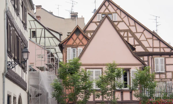 Detalu architektonicznego w Colmar — Zdjęcie stockowe