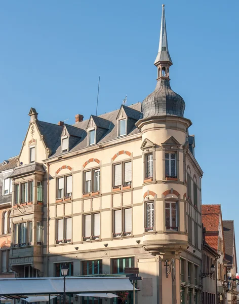 Hoekhuis in Colmar — Stockfoto