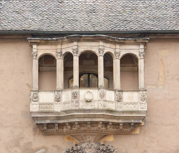 Historische balkon — Stockfoto