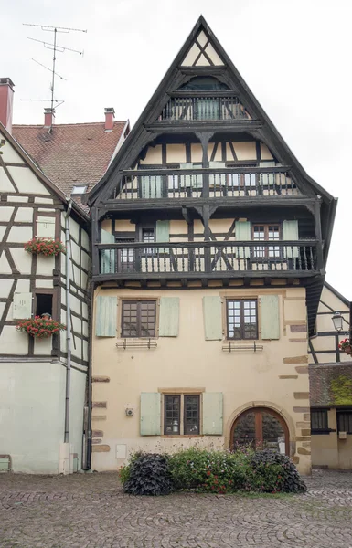 在阿尔萨斯 Eguisheim — 图库照片