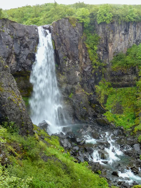 Cascada en Islandia — Foto de Stock