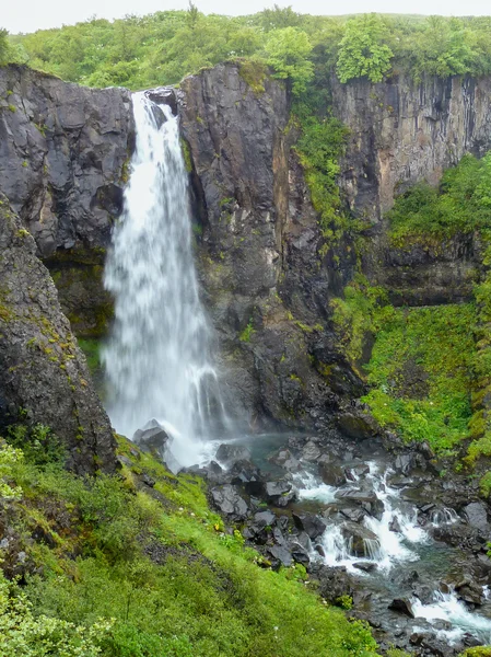 Cascata in Islanda Foto Stock