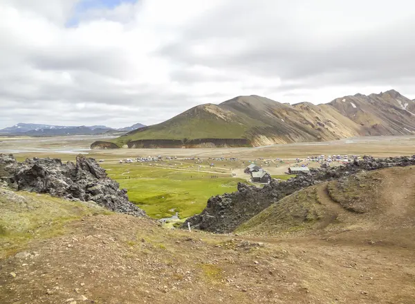 Гірські пейзажі в Ісландії — стокове фото