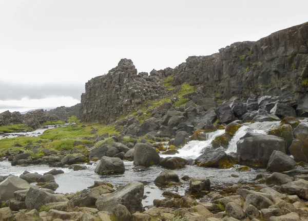 Stream in IJsland — Stockfoto