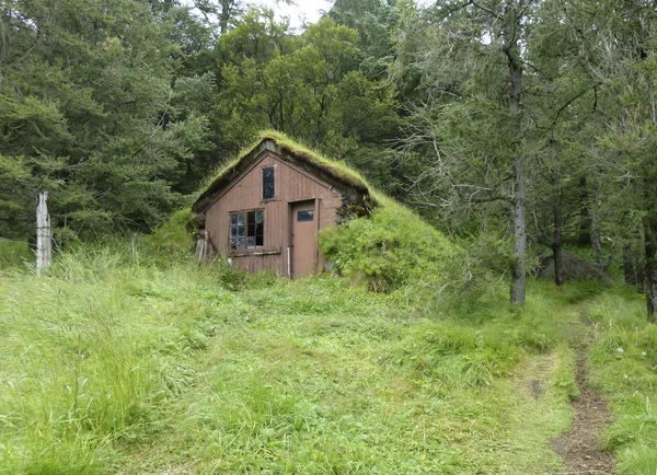 Cabaña de madera — Foto de Stock