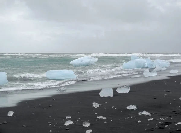 Paesaggio iceberg costiero — Foto Stock