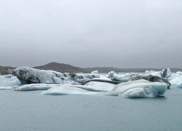 Cenário iceberg costeira — Fotografia de Stock