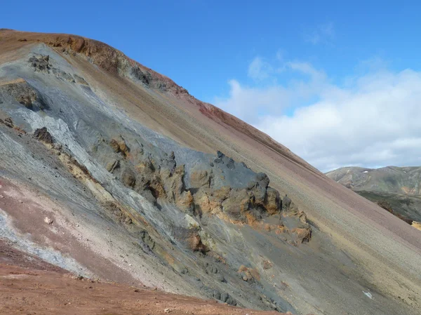 在冰岛的岩石形成 — 图库照片