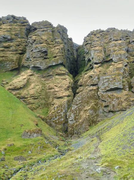 Formation de roches en Islande — Photo