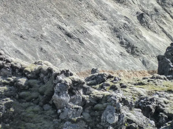 Rock σχηματισμό στην Ισλανδία — Φωτογραφία Αρχείου