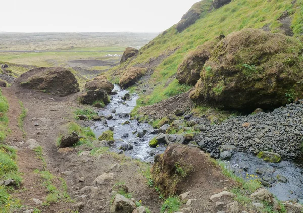 Φυσικό τοπίο στην Ισλανδία — Φωτογραφία Αρχείου