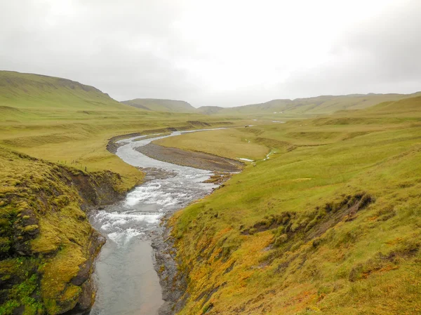 İzlanda'daki doğal sahne — Stok fotoğraf