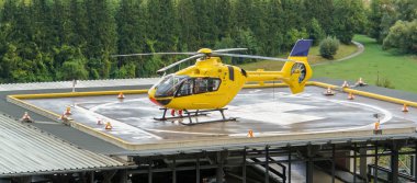 yellow helicopter clipart