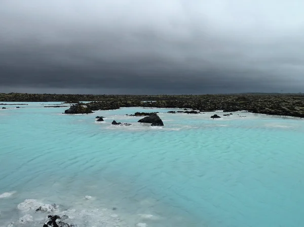 Horký pramen na Islandu — Stock fotografie