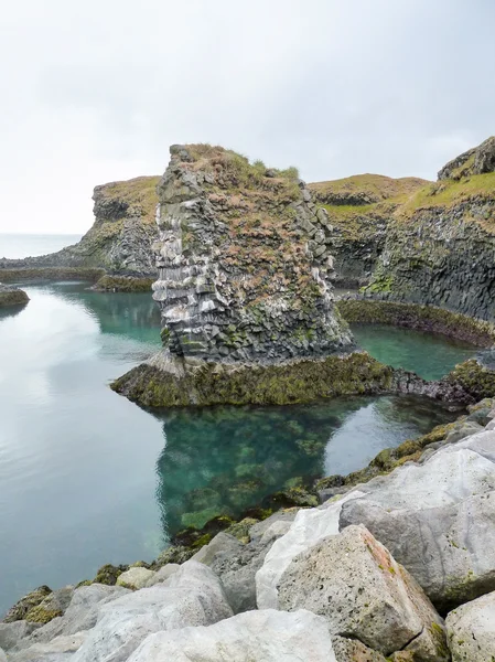 Ісландський узбережжя — стокове фото