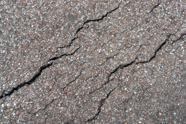 Fissured asphalt — Stock Photo, Image