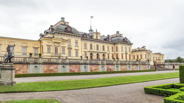 Κάστρο ονομάστηκε Drottningholm Palace, κοντά στην Στοκχόλμη στη Σουηδία — Φωτογραφία Αρχείου
