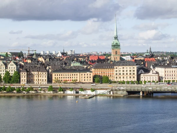 Stockholm havadan görünümü — Stok fotoğraf