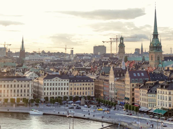 Stockholm havadan görünümü — Stok fotoğraf