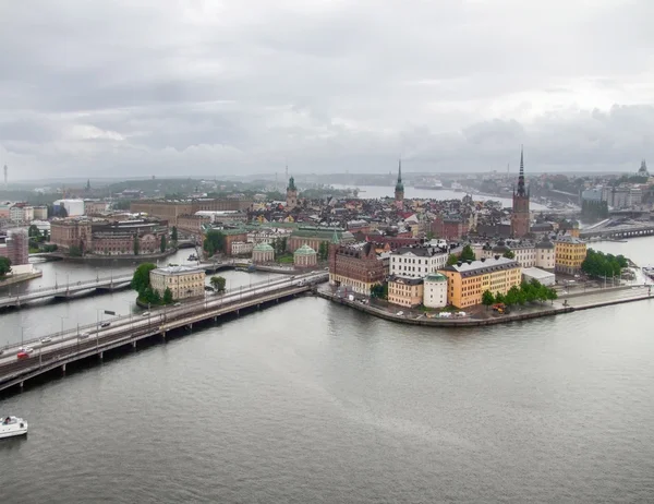 Stoccolma vista aerea — Foto Stock