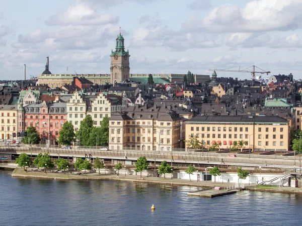 Stockholm havadan görünümü — Stok fotoğraf