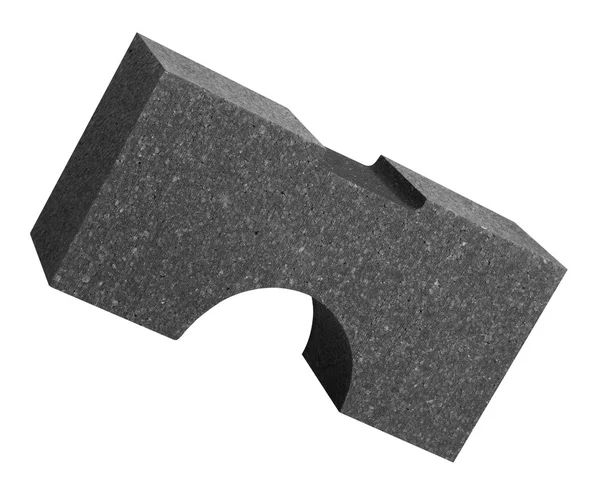 Formed Polystyrene part — Stock Image Formed Polystyrene part Stock Picture