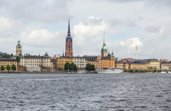 Widok na miasto Sztokholm — Zdjęcie stockowe