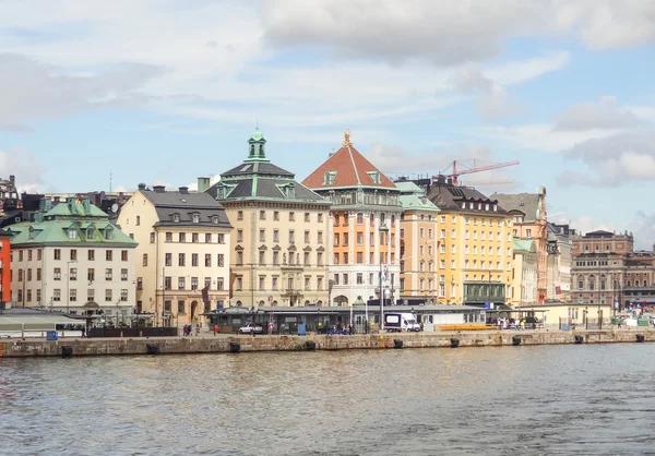 Stockholm şehri manzarası — Stok fotoğraf