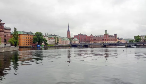 Stockholm şehri manzarası — Stok fotoğraf