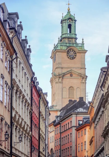 Uitzicht op de stad Stockholm — Stockfoto