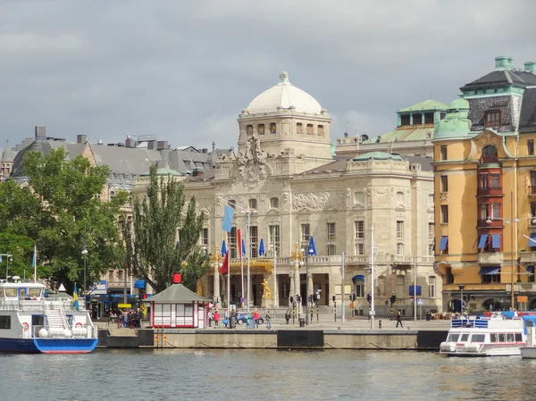 Stockholm şehri manzarası — Stok fotoğraf