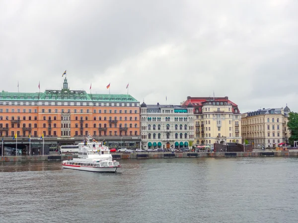 Widok na miasto Sztokholm — Zdjęcie stockowe