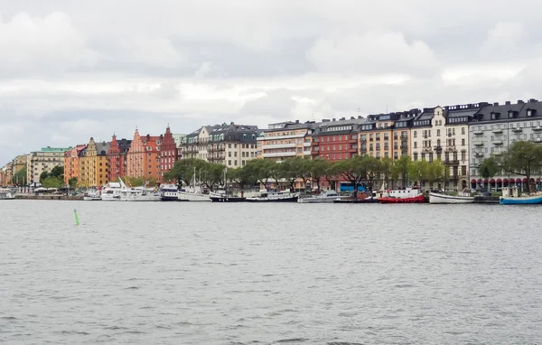 Uitzicht op de stad Stockholm — Stockfoto