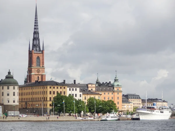 Uitzicht op de stad Stockholm — Stockfoto