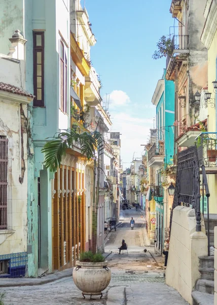 Street scenery in Havana Stock Image