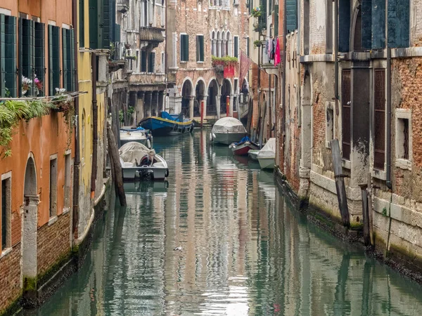 Rio Dei Santi Apostoli Uno Los Canales Venecia Véneto Italia — Foto de Stock
