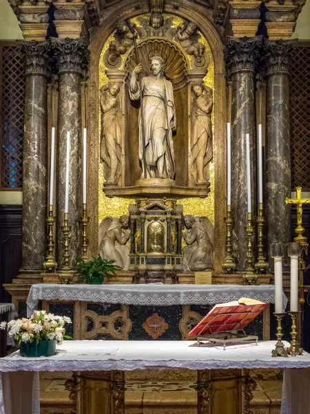 Pala San Giacomo Rialto Che Secondo Tradizione Chiesa Più Antica — Foto Stock