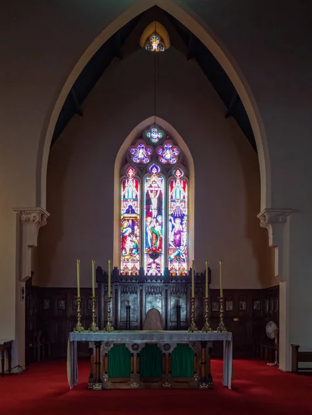 Altar Iglesia Catedral Anglicana Cristo Rey Ballarat Victoria Australia — Foto de Stock