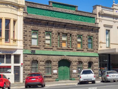 Eski J. J. Goller & Co. Lydiard Caddesi 'ndeki Depo - Ballarat, Victoria, Avustralya